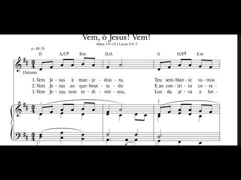 Vem, Ó Jesus! Vem! | 🎄Novos Hinos SUD 1018