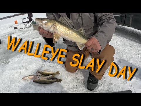 EPIC WALLEYE SLAY DAY - Crooked Lake