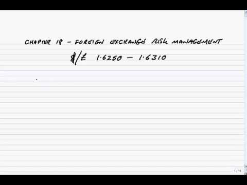 ACCA P4 Foreign Exchange Risk Management: Exchange rates