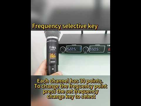 4 handheld wireless microphone system UHF image 8