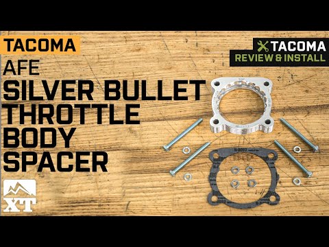 2016-2022 3.5L Tacoma AFE Silver Bullet Throttle Body Spacer Review & Install