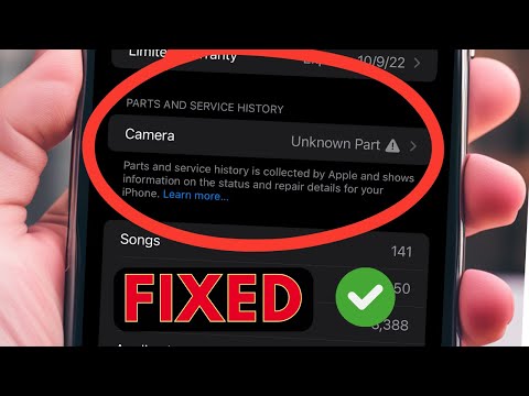 Unknown part camera iPhone how to fix | iPhone 11 / 12 / 13 /14 / 15 Pro Max