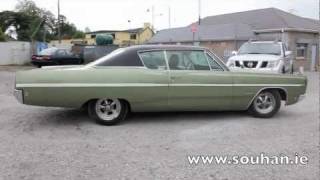 preview picture of video 'Custom Exhaust fitted to a Plymouth Fury 3 III 1968 at Souhan.IE Trim Co. Meath Ireland'