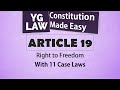 Article 19 - Constitution of India