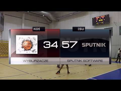 Wyburzacze vs Sputnik - XII kolejka - II Liga Poznań - Koszykarska Liga Biznesu