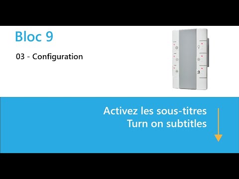 Bloc 9 - Configuration