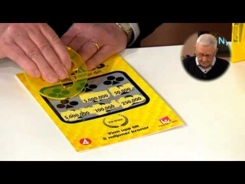 Bengt-Åke Nordström skrapar Triss - Nyhetsmorgon (TV4)