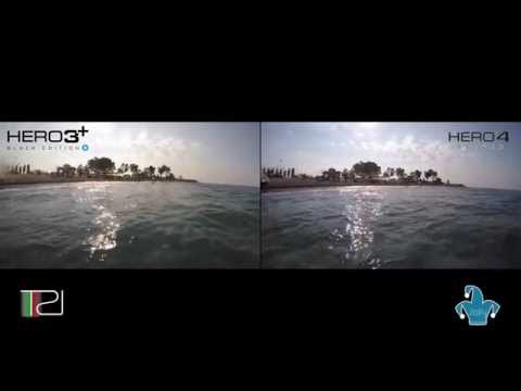 GoPro HERO 3+ Black Edition VS GoPro HERO 4 Silver | Video & Audio Comparison