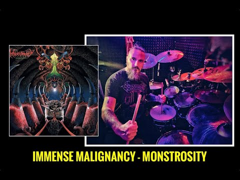IMMENSE MALIGNANCY - MONSTROSITY - Drumcover by Stefano Rumich