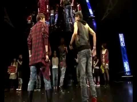 ZE:A Doing something with their butts