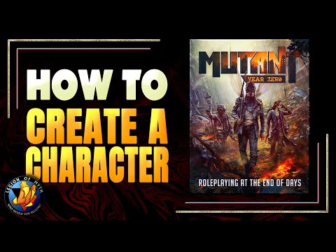 MUTANT: YEAR ZERO - How to Create a Character