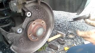 replacing AUDI A6 C7 rear brakes (pads and discs)