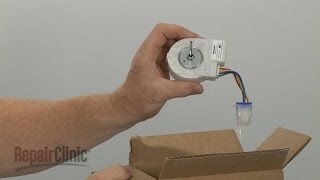 Frigidaire Refrigerator - Replace Evaporator Fan Motor 241509402
