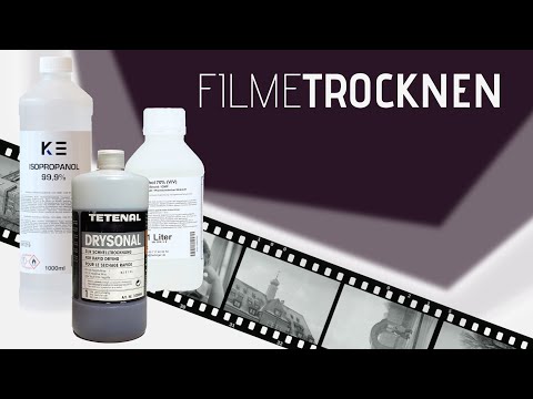 Dry films in 5 minutes - quickly & cleanly without a drying cabinet