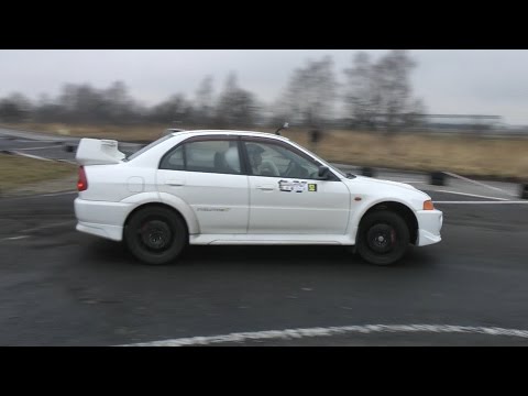 Noworoczny Rallysprint AZT 2015 - Wojciech Tokarz Urszula Flaga Mitsubishi Lancer by OesRecords