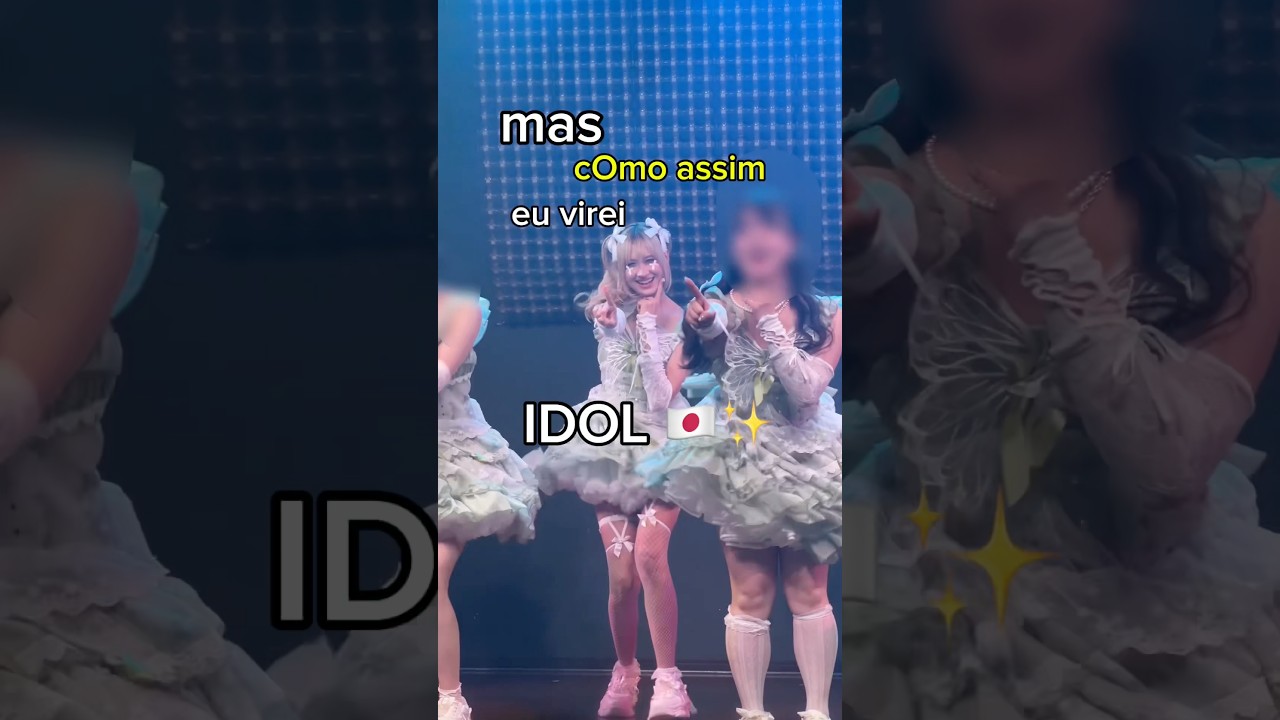 BRASILEIRA IDOL NO JAPÃO🇯🇵 #japão #idol #tokyo