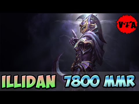 Dota 2 - Illidan 7800 MMR Plays Silencer vol #1 - Ranked Match
