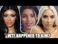 weird a$s transformation of Kim Kardashian - wtf happened?!