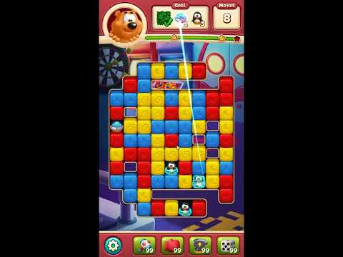 Toon Blast Level 6444 - NO BOOSTERS 🐻🐺🐱 | SKILLGAMING ✔️