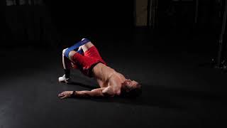Banded Glute Bridge March exercise video thumbnail