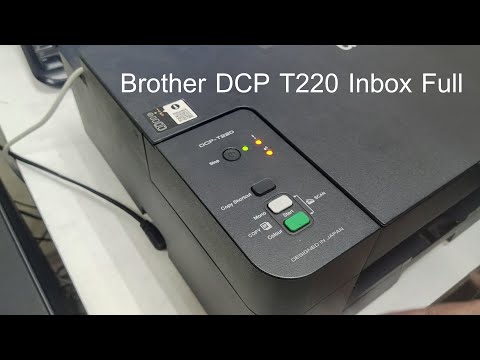 Brother DCP T220 Inbox Full Fix Full Ink Cartridge IT EP.37