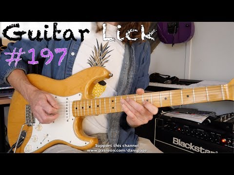 Lick Friday Week 197 - Linear Pentatonic in Am Pt2.