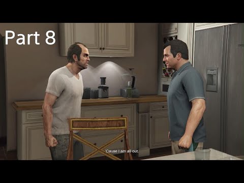 The trevor and Michael reunion grand theft auto 5 part 8