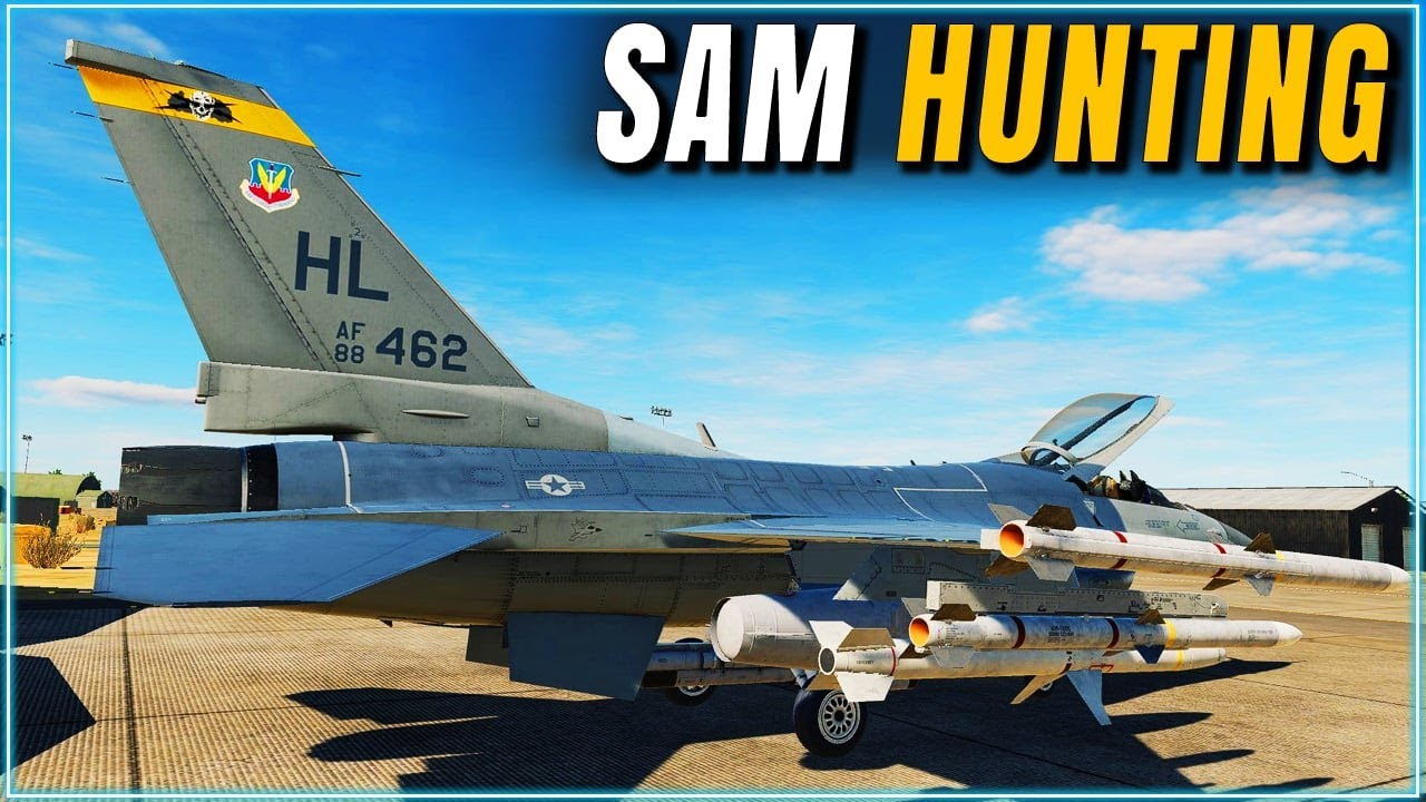 DCS World F-16 SEAD: HAS Mode Training