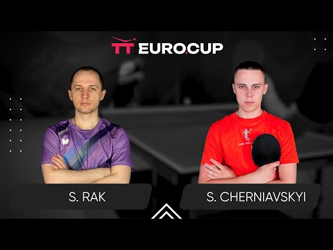 18:00 Serhii Rak - Serhii Cherniavskyi 17.06.2024 TT Euro.Cup Ukraine  Star. TABLE 4