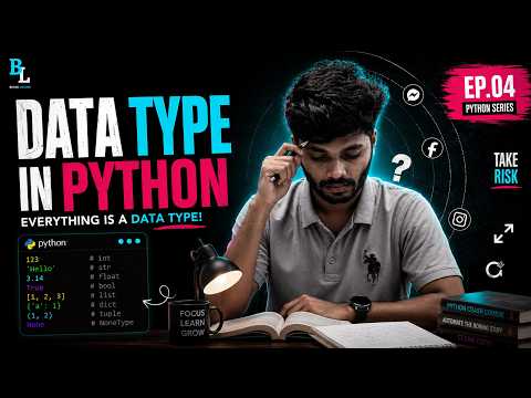 Python Tutorial For Beginners 2026 Data Engineering Episode 4 Data Types In Python