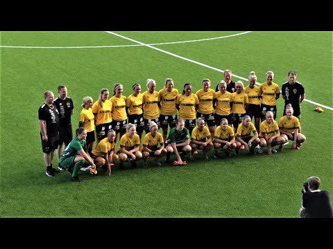 IFE Dam - HUS FF 12-0. Sammandrag seriematch Borås Arena 2020-08-07 -   SE MÅLEN!