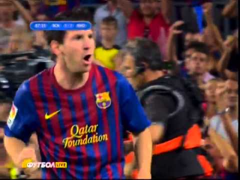 Goal Lionel Messi Barcelona vs Real Madrid 3-2