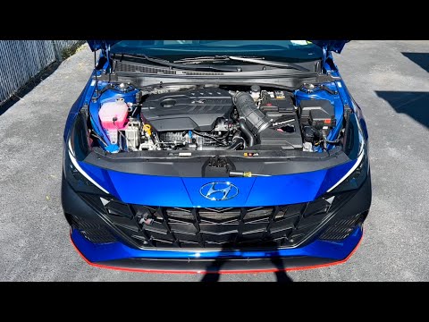 2022 Elantra N OEM KDM Performance intake install and drive bys  #Hyundai #Elantra #N #mods