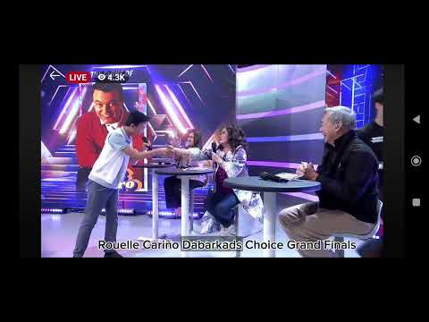 Rouelle Cariño The Clone of Matt Monro Dabarkads Choice Grand Finals Sept. 4, 2025