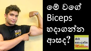 How to get bigger Biceps FAST | Sinhala Medical Channel | ඔබ නොදන්න මෙඩිසින්