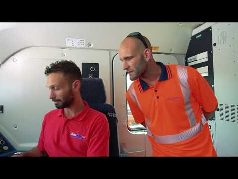 Il viaggio delle merci in treno dal porto di Trieste a Villa Opicina