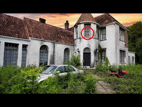 Abandoned House With Cadillacs, Gun, And Person Left Behind