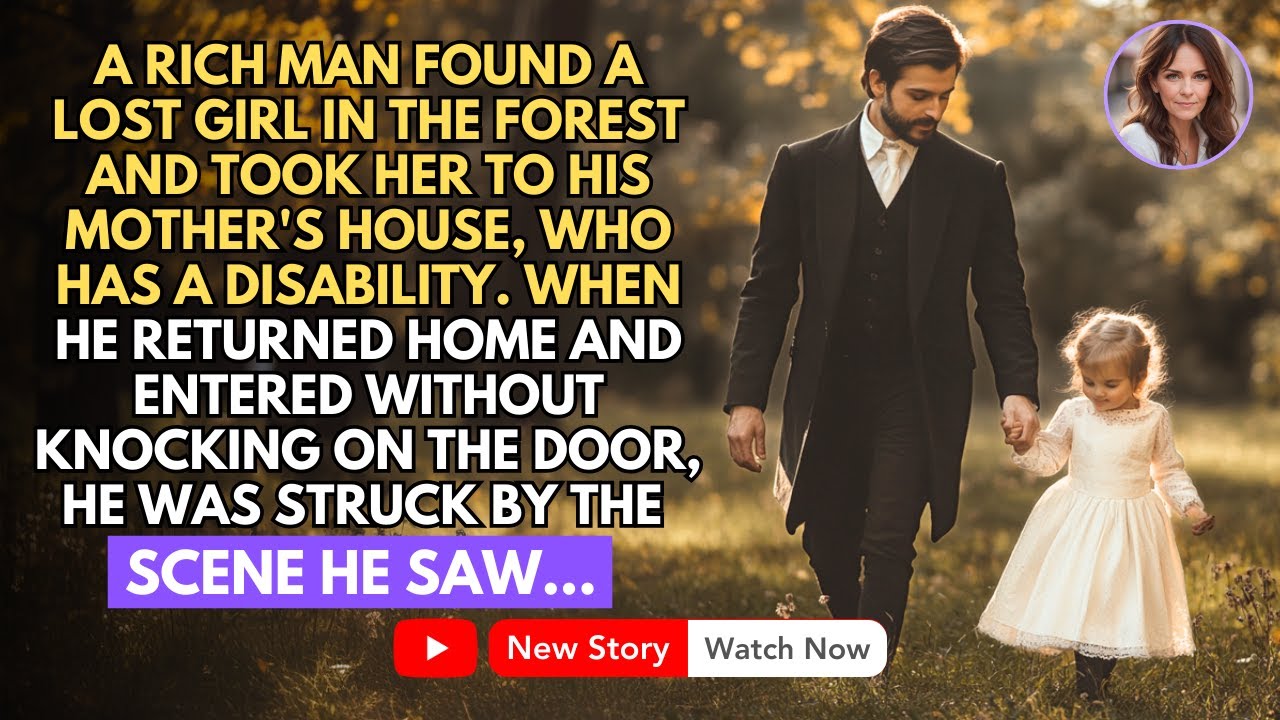 A RICH MAN FOUND A LOST GIRL IN THE FOREST AND TOOK HER TO HIS MOTHER'S HOUSE, WHO HAS A DISABILITY