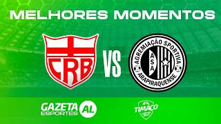 Melhores momentos CRB 3x0 ASA - Final do Alagoano 2026