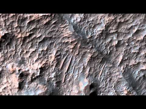 Ridges in Eridania Basin