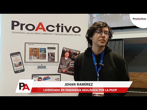 XXI Congreso Peruano de Geología - Johan Ramírez Licenciado en Ingeniería Geológica por la PUCP