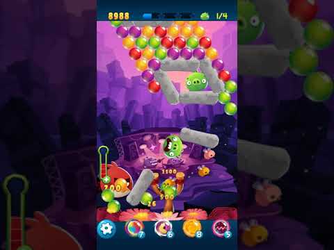 Angry Birds POP Bubble Shooter - Level 142 Gameplay Android walkthrough