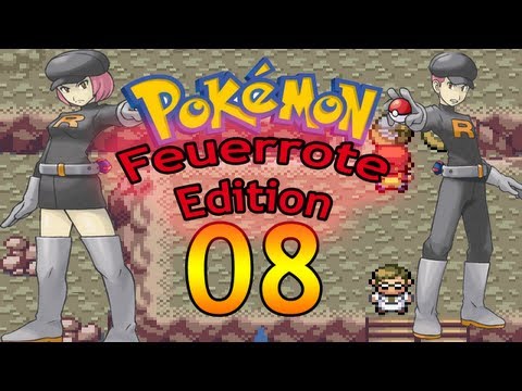 Let's Play Pokemon Feuerrot Part 8 -Team Rocket [ German / Deutsch ]