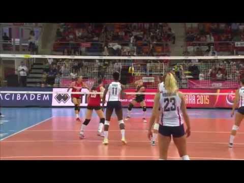 FIVB Volleyball World Grand Prix 2015     Turkey vs USA