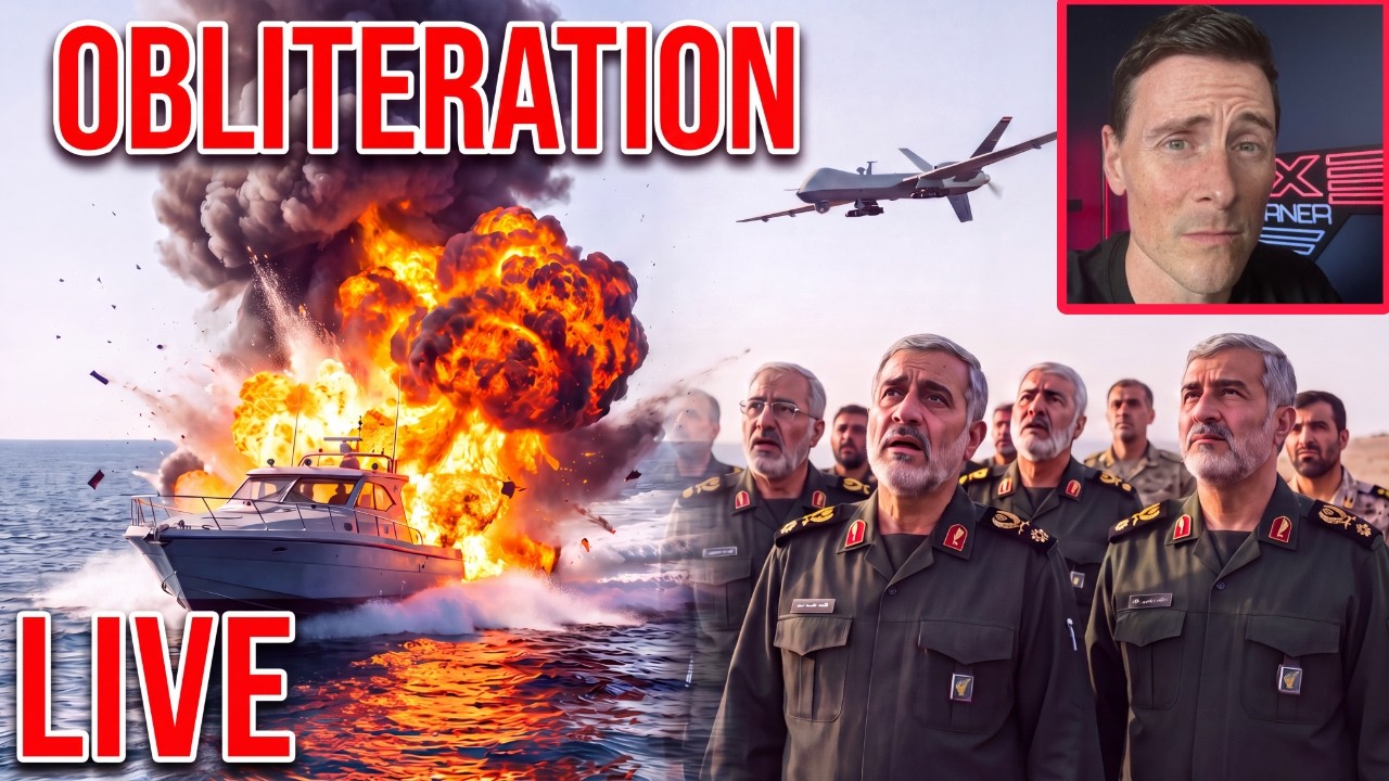 LIVE: IRGC SCRAMBLES as Oil Flows & Cartel Pump Station Is LEVELED