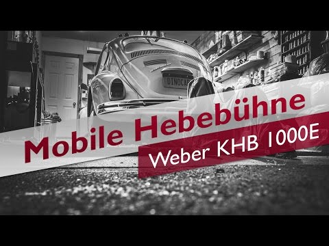 Mobile Hebebühne Weber KHB 1000E Test (12/2016)