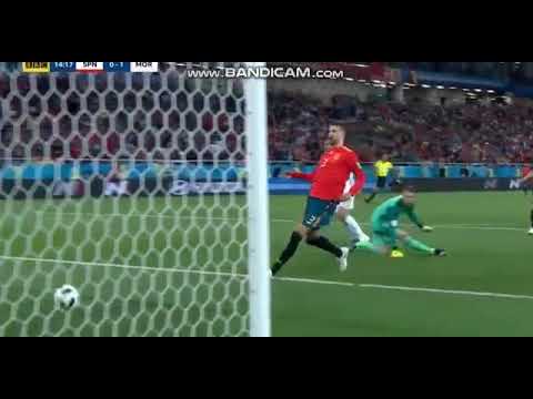 But khalid boutaib maroc 1 vs spain 0