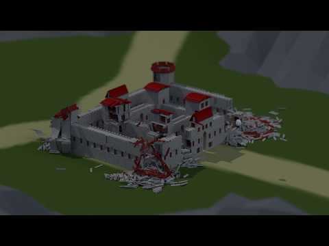 keva plank destruction : castle