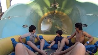 Scary Falcon Water Slide at Yas Waterworld