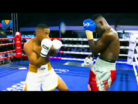ASEMAHLE WELLEM 🇿🇦 VS Emmanuel Martey 🇬🇭 (Ghana) Full Fight | KNOCKOUT YA MAMA – MSIMU WA 7🔥🔥